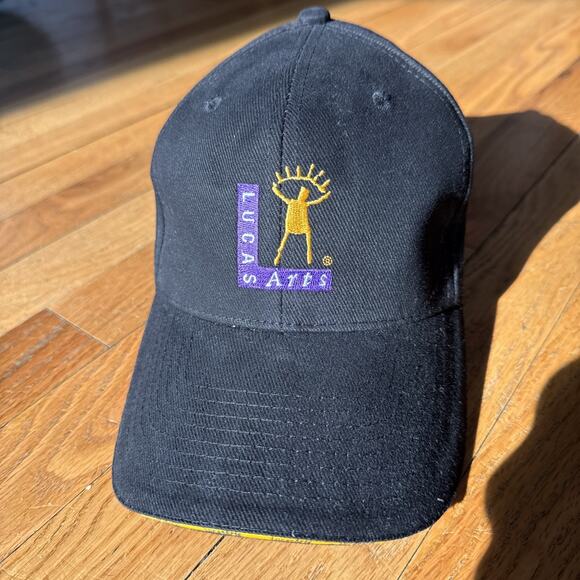 LucasArts Hat LucasFilms Cap Monkey Island Manic Mansion Rare PC Hat